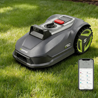 Tondeuse à gazon robotisée intelligente SRM4050 1200 ㎡   Tondeuse robot automatique Vision AI anti-collision, pente de 35 %, commande par application