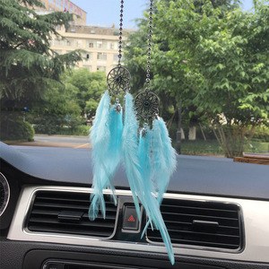 GULAKI Color Dream Catcher Car Fairy Tale Pendant Bedroom Homestay Car Rearview Mirror Decorative Pendant Pendant - Product Image 3