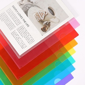 AFFISURE Wholesale Cheap Price A4 Top &amp; Side Report File <strong>Project</strong> Presentation Cover Blue File <strong>Folder</strong> L Type - Product Image 6