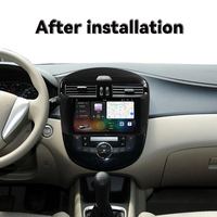 Radio Android 3D en temps réel avec affichage dynamique pour Nissan Serena 2012-2015, Car-play, Bluetooth, écran QLED 2K, navigation GPS pour voiture