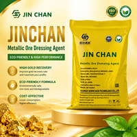 Agent de lixiviation de l'or écologique JIN CHAN, substitut du cyanure de sodium pour la ligne de production CIP dans les mines d'or