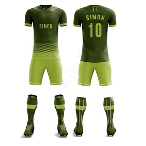 Camiseta y pantalones cortos de uniforme de fútbol con impresión por sublimación completa para kit de entrenamiento de equipos deportivos - Product Image 4