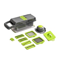 Nieuw Binnen Multifunctioneel 14 In 1 Handheld Groentechopper Uiensnijder Aardappelschiller Keukenfruitsnijder Groentesnijder