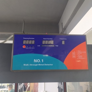 IP 65 đánh giá không thấm nước công nghiệp máy dò kim loại dfmd bảo vệ an ninh đi bộ qua an ninh máy dò kim loại để sử dụng ngoài trời - Product Image 4