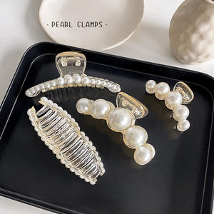 批发甜醋酸盐发卡夹可爱珍珠发饰女孩发饰 - Product Image 2