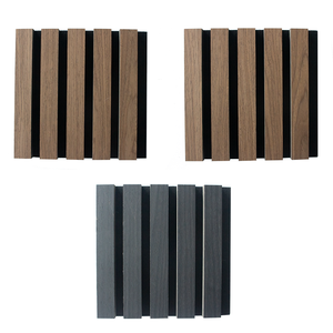 Design De Parede Interior Painéis Acústicos De Madeira Natural <span class=keywords><strong>Soundproofing</strong></span> Baixo MOQ Atacado - Product Image 1