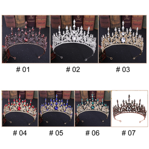 Couronne de mariée personnalisée diadème couronne de princesse OEM/ODM strass couronne de mariage personnaliser diadèmes de haute qualité pour mariage