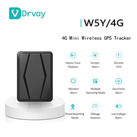 Traceur GPS 4G sans fil magnétique anti-perte W5Y/4G pour gestion de flotte, suivi PC en temps réel, carte SIM 4G, batterie 7500 mAh pour voitures et véhicules