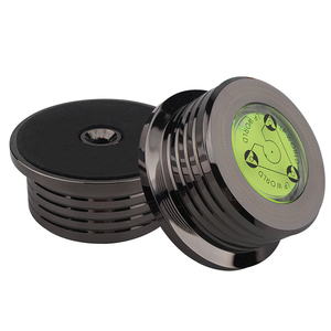 Estabilizador de Tocadiscos de Aluminio en Oferta con Nivel de Burbuja y Escala de Velocidad para Reproductor de Vinilos LP, Antivibración, Audio para el Hogar - Product Image 5