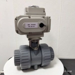 1 1 "2" 3 "4" PVC Thiết Bị Truyền Động Điện Float <span class=keywords><strong>Ball</strong></span> Van Đơn Đôi Liên Minh Nữ Nam Chủ Đề Van Bi 2 Chiều - Product Image 4