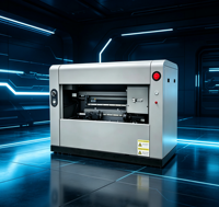 Cette mini-imprimante cylindrique présente une structure compacte et est pratique pour une utilisation nomade.