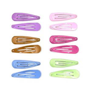 Colore vernice personalizzata 2-4 pollici metallo Snap triangolo antiscivolo mollette colore caramella <span class=keywords><strong>per</strong></span> ragazze bambini e donne accessori <span class=keywords><strong>per</strong></span> <span class=keywords><strong>capelli</strong></span> - Product Image 1