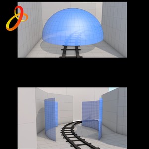 Simulador interactivo dark ride cabin movie 7d cinema roller coaster parque de atracciones productos equipo - Product Image 3