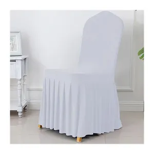 IDO Factory Supply Stretch Spandex Seat Covers Dining Banquet Elastic Chair Covers For Wedding Party