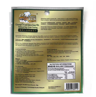Sachet plat personnalisé thermoscellable en PET/PA/Al, emballage plastique anti-humidité pour café et thé