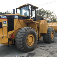 इस्तेमाल किया/पुराना बिल्ली व्हील लोडर बिक्री के लिए 980C 980G caterpiillar व्हील लोडर 980 अच्छी हालत में