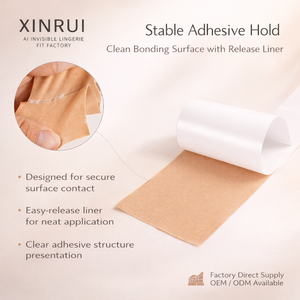 XINRUI Nastro Adesivo Unisex per Sollevamento Seno, Nastro Trasparente Coesivo in Cotone per Matrimoni, Reggiseni Sportivi, Copricapezzoli - Product Image 2
