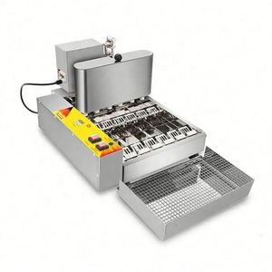 Commercial Automatic Donut Machine Production Line New Condition for Bakery Use for Making Donuts with Flour and Milk - Product Image 1