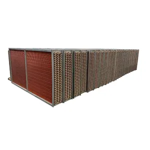 Industrial Copper Tube Fin Heat Exchangers For Air Conditioning