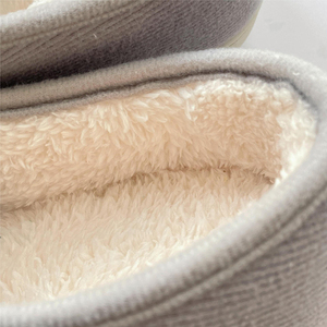 <span class=keywords><strong>Chaussures</strong></span> de maison à enfiler en fourrure d'hiver <span class=keywords><strong>pour</strong></span> femmes réglable en mousse à mémoire de forme diabétique Extra large polaire respirant semelle intérieure souple arthrite œdème - Product Image 6