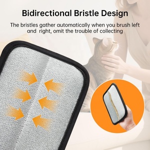 Pet Grooming <b>Cat</b> & Dog Hair Removal Plastic Glove Simple Design Convenient Use Bed Sofa <b>Mat</b> Deshedding Massage Cleaning - Product Image 4