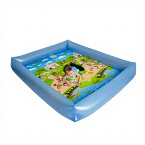 Jouets pour bébés, clôture de sécurité gonflable en PVC pour bébé, parc pour bébé, <span class=keywords><strong>piscine</strong></span> à ramper - Product Image 1