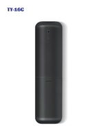 Télécommande intelligente vocale AI Keyuan TY-16G avec 47 boutons, en plastique et silicone, alimentée par piles AAA
