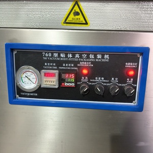 Macchina Automatica per il Confezionamento Sottovuoto a Doppia Camera per Alimenti, Sigillatrice per Vassoi di Carne, Macchina per Imballaggio <span class=keywords><strong>Termoformato</strong></span> con Pellicola Sottovuoto - Product Image 4