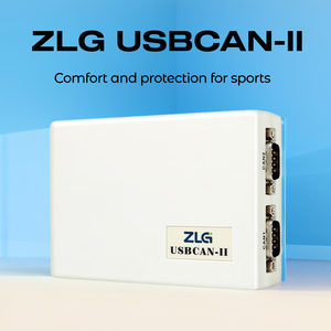 ZLG USBCAN-II Analizador de Bus CAN de Doble Canal USB a CANopen J1939, Adaptador Industrial Automotriz - Product Image 5
