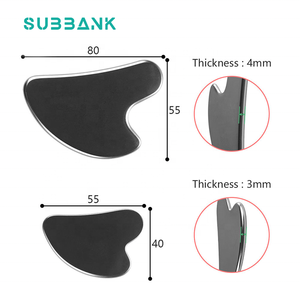 Subbank Sublimation Outils Gua Sha en forme de coeur vierges personnalisés Options de finition multiples Beauté un cadeau attentionné pour nourrir la peau - Product Image 2