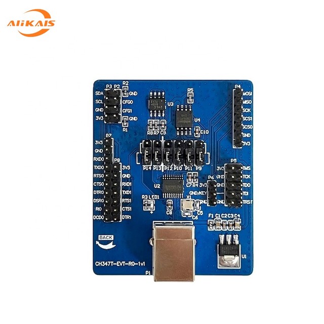 CH347F/T-EVT Development Board High-Speed USB to UART/SPI/I2C Serial Converter Evaluation Kit for Industrial & Embedded Systems