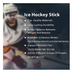 Fabricant chinois OEM utilisé dans les événements professionnels 100% bâtons de hockey sur glace composites en fibre de carbone - Product Image 4