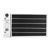 Filter AC Furnace Pengganti Lipat Desain OEM Khusus X6672 16x25x5 Kompatibel dengan Filter Karbon HCF16-16 MERV 16 11 8
