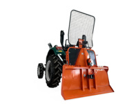 Treuil forestier mécanique pour tracteur, treuil de débardage de bois avec protection de fenêtre pliable, treuil forestier 3 points