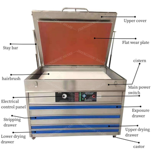 Bù đắp tấm Maker Máy flexo photopolymer in ấn tấm gắn máy tất cả trong một - Product Image 2