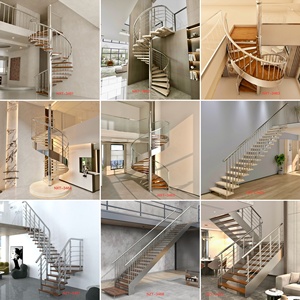 Diseños <span class=keywords><strong>de</strong></span> <span class=keywords><strong>Escaleras</strong></span> Interiores para Villas, Foto <span class=keywords><strong>de</strong></span> Escalera <span class=keywords><strong>de</strong></span> Caracol <span class=keywords><strong>de</strong></span> Hierro Forjado, Escalera Recta, Escalera <span class=keywords><strong>de</strong></span> Caracol para Espacios Pequeños - Product Image 6