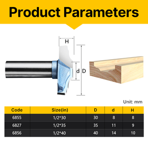 HUHAO <span class=keywords><strong>Fraise</strong></span> classique pour le travail du bois <span class=keywords><strong>Fraise</strong></span> pour <span class=keywords><strong>fraise</strong></span> en carbure pour bois <span class=keywords><strong>Fraise</strong></span> en bout - Product Image 6