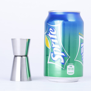 Stainless Steel Jigger Double-<b>Ended</b> Ounce Cup For <b>Bar</b> Cocktail Measuring Simple Style Custom Made - Product Image 2