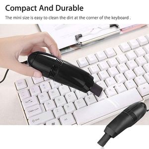 Mini aspirateur USB universel pour ordinateurs portables, claviers, nettoyage manuel de la poussière, brosse de nettoyage, ensemble d'outils de nettoyage - Product Image 6