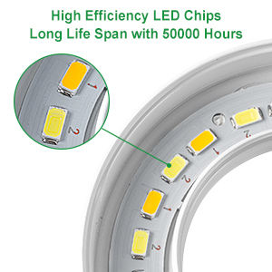 Slimme desktop LED-kweeklamp voor binnen hydrocultuur tuin & AeroGarden kruidentuin, kweekt basilicum & munt - Product Image 5