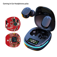 Écouteurs stéréo 5.2 avec microphone intégré, réduction active du bruit, écouteurs sans fil TWS, PCB PCBA