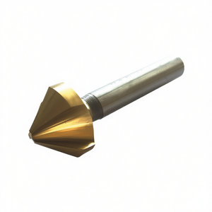 Ttake 90 Degree Countersink Hss TiN Coated Cylindrical Shank 3 Flutes Din 335 C - Product Image 2