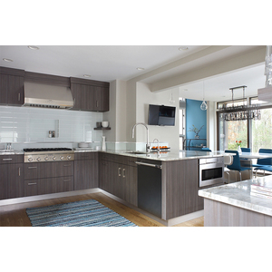 Modern melamina counter <span class=keywords><strong>top</strong></span> HPL PVC mobili da <span class=keywords><strong>cucina</strong></span> unità prodotti da <span class=keywords><strong>cucina</strong></span> di lusso - Product Image 2