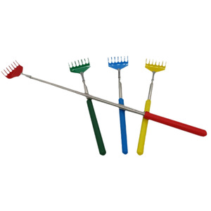 Rascador de espalda extensible de acero inoxidable, ajustable, multifuncional, de uso universal - Product Image 1