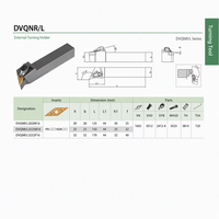 Porte-outil de tournage externe DVQNR2020K16 avec plaquettes VNMG1604 pour usinage CNC de métaux - Prix usine