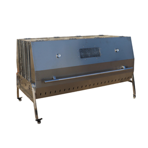 Asador de Carbón TOSHINE para Barbacoa, Asador Giratorio Ajustable de Acero Inoxidable para Cerdo y Cordero, Uso Comercial en Exteriores, Personalizado OEM TSSG02L - Product Image 6