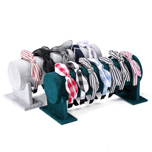 Nhà Máy Bán buôn hình chữ nhật Flannelette + MDF tóc Hoop trang sức ban nhạc lưu trữ hiển thị giá - Product Image 1