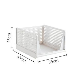 Extra Large PP Material Folding Storage <b>Basket</b> Closet Organizer <b>for</b> Clothing <b>for</b> <b>Bathroom</b> Use - Product Image 5