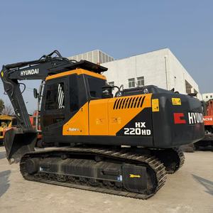 Excavadora Usada Hyundai 220HX Tipo Oruga, 22 Toneladas, Motor Japonés, Excelente Estado, para Inspección por Video, 1 Año de Garantía Postventa - Product Image 1