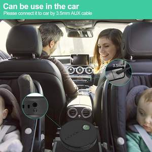 Reproductor de CD Portátil Recargable con Bluetooth, Altavoz Integrado, Batería Recargable, Reproducción de MP3, Caja de Audio para Viajes, Entrada USB y AUX - Product Image 5